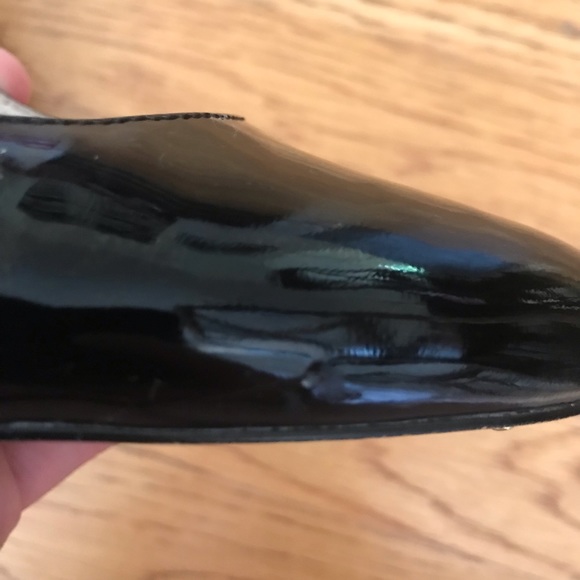 Black Patent Leather Heels - Picture 6 of 7